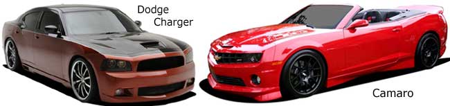 Dodge Charger & Camaro Accessories & Body Kits - Concept to Production